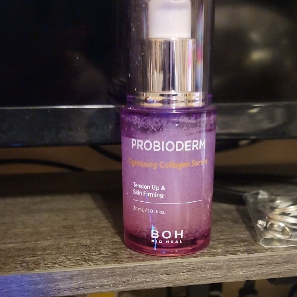 Probioderm Collagen Serum in Purple Bottle
